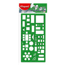 Plantilla combinada muebles Maped.