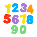 Set de baño de 36 piezas letras y números Munchkin