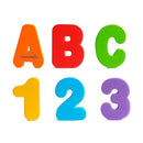 Set de baño de 36 piezas letras y números Munchkin