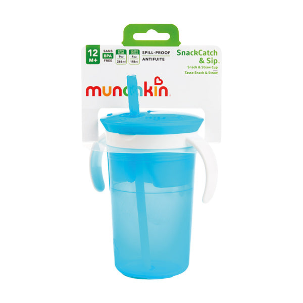 Taza no derrames 2 en 1 SnackCatch & Sip surtido