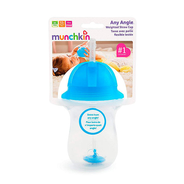 Vaso entrenador 295ml azul - Munchkin