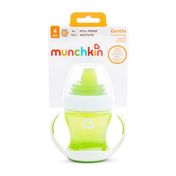 Vaso de transición con tetina 4 oz Munchkin