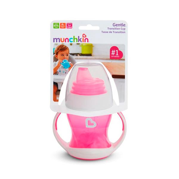 Vaso de transición con tetina 4 oz Munchkin