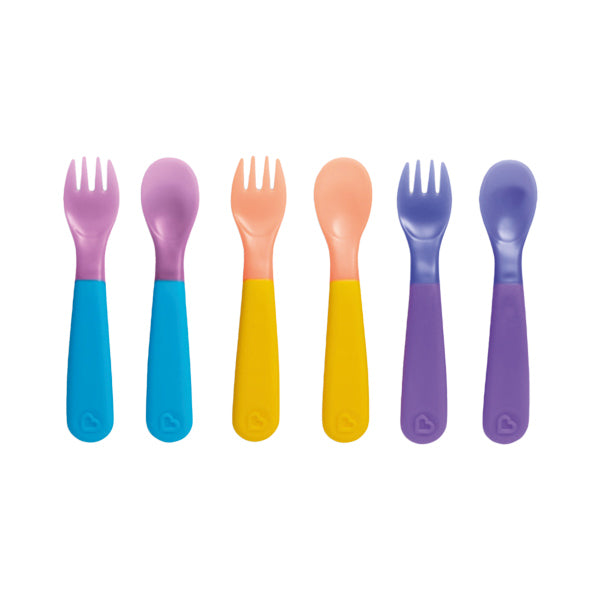 Tenedores y cucharas ColorReveal surtido