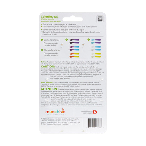 Tenedores y cucharas ColorReveal surtido