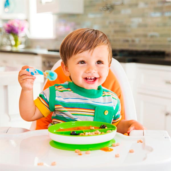 Plato antiderrame con succión Munchkin