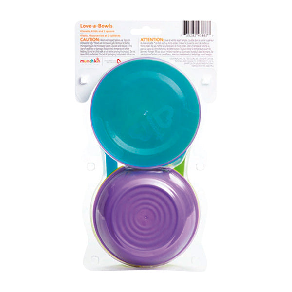 Set de tazas ondas y cucharas Love-a-Bowls surtido