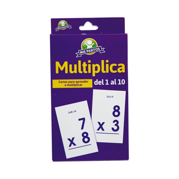 Cartas de la multiplicación