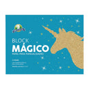 Block de papel mágico carta 12 hojas