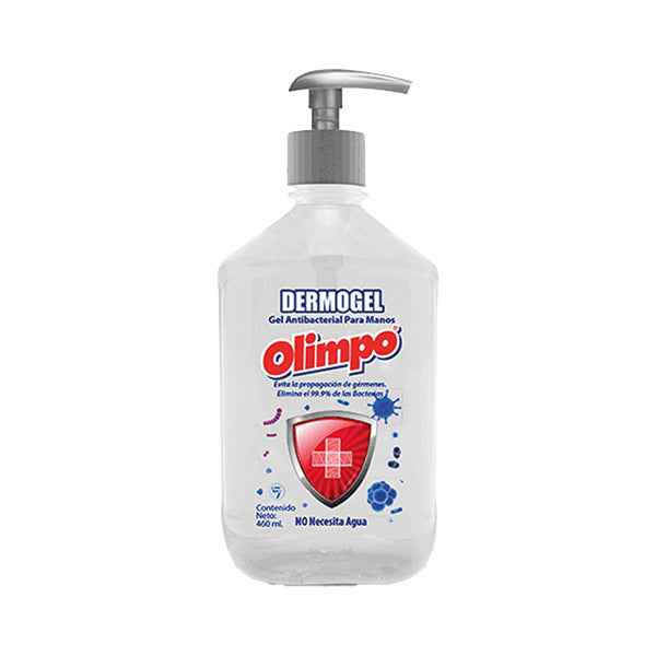 Alcohol en gel Olimpo 460ml.