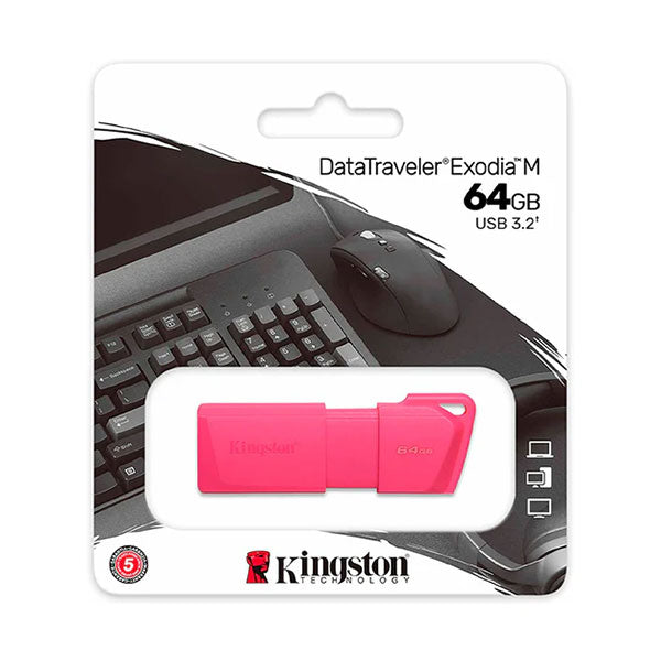 Memoria USB 64GB  Kingston