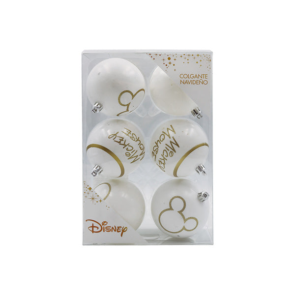 Set 6 piezas de esferas Disney S86MWCBUND21