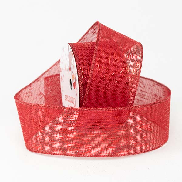 Cinta sher rojo oscuro 9mx6cm407B00PUND22