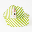 Cinta sher blanco con verde 9mx6cm 407C00NUND22