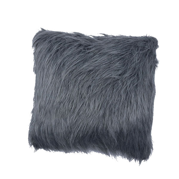 Cojín Faux gris
