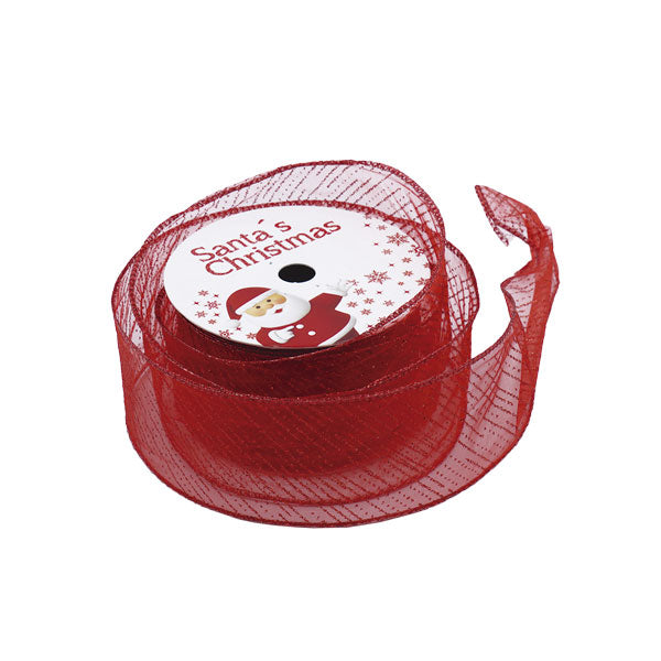 Cinta solid roja 9mx6cm