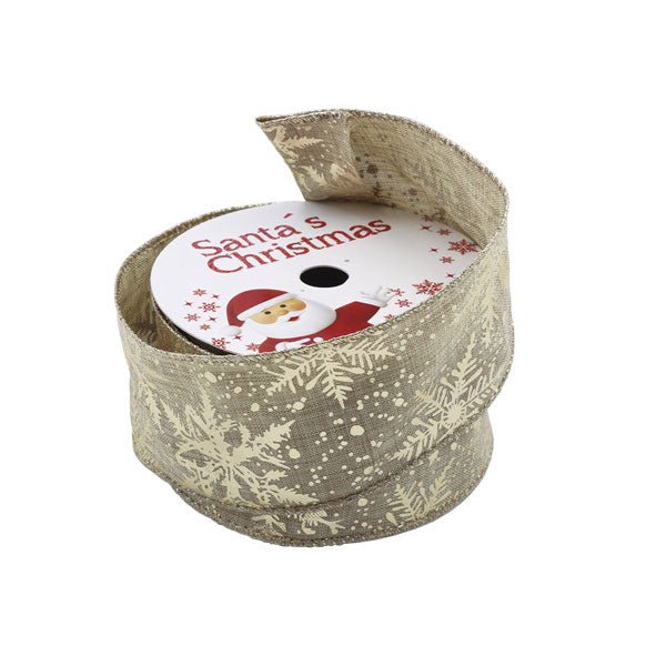 Cinta solid plateada 9mx6cm