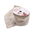 Cinta solid plateada 9mx6cm