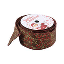 Cinta solid ramas roja 9mx6cm