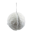 Esfera navideña blanca 15cm