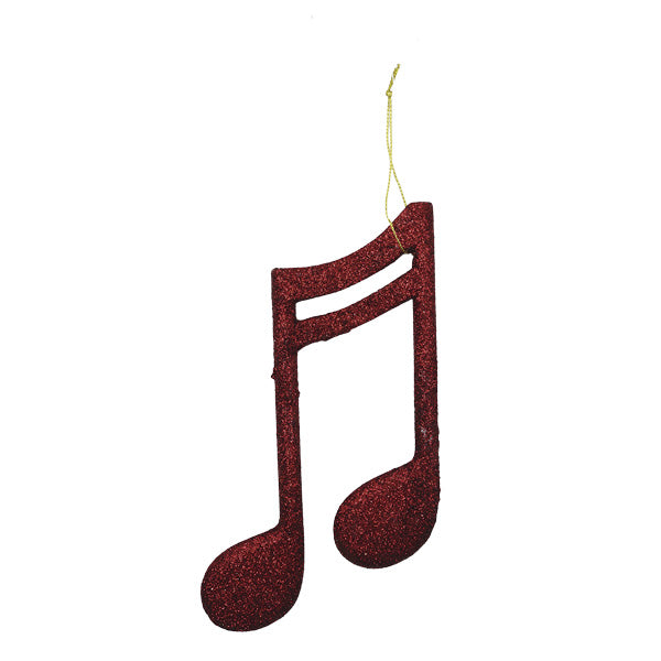 Ornamento navideño nota musical 14cm