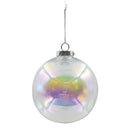 Esfera navideña transparente 15cm