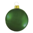 Esfera navideña inflable verde 80cm