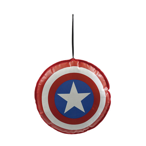 Ornamento navideño escudo Capitán America 18cm