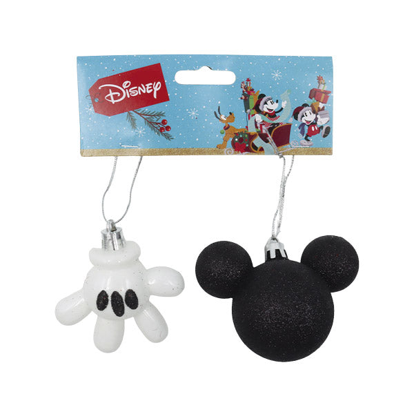 Ornamento navideño Mickey Disney 2 piezas