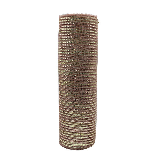 Cinta malla dorado 9m