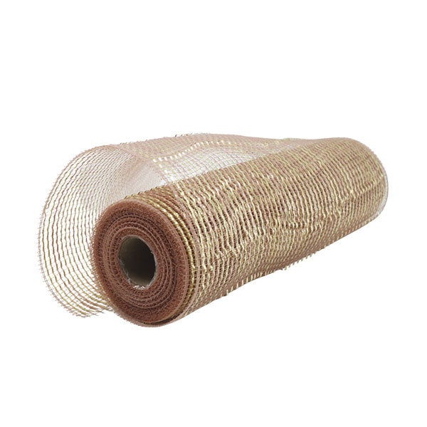 Cinta malla dorado 9m