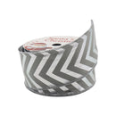 Cinta solid blanca con rayas 9m