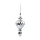 Ornamento rombo plata 17cm