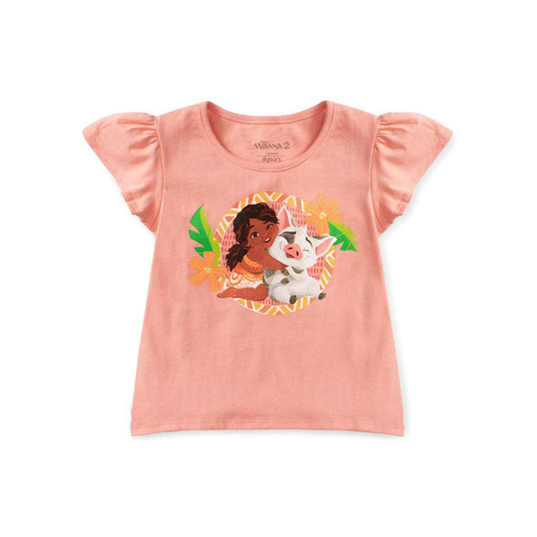 Blusa manga corta Moana 2 pua 6x niña - St Jacks