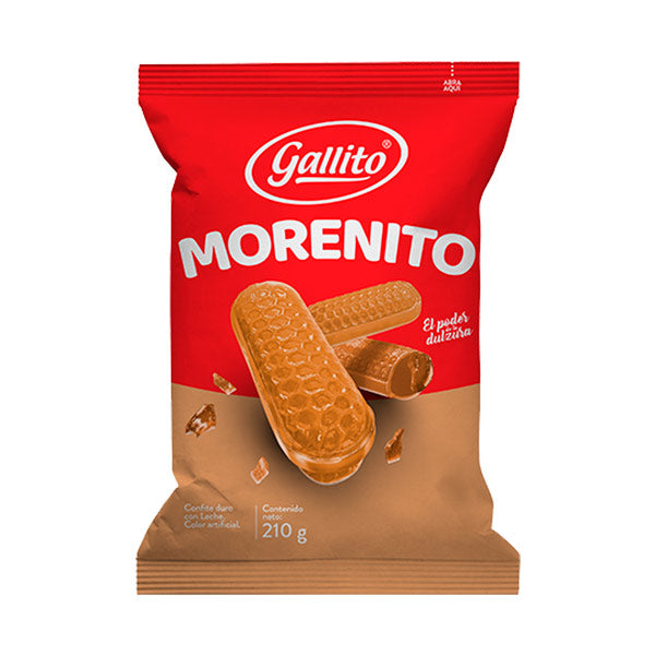 Bolsa confites morenito 210g Gallito