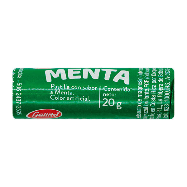 Confit/pastilla menta 15002421 Gallito