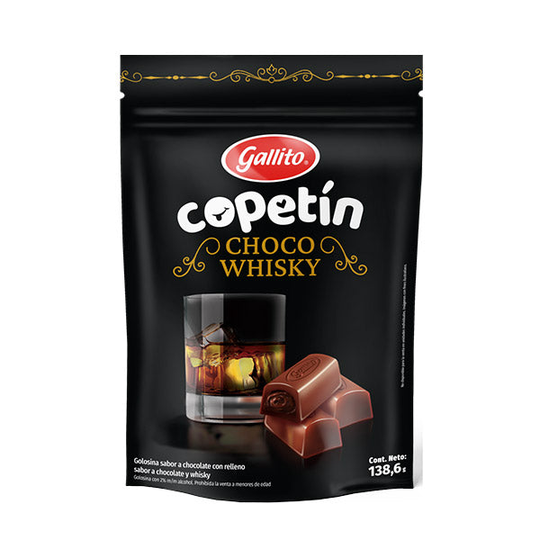 Chocolate copetin choco whisky Galito