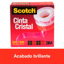 Cinta adhesiva cristal 19mmx20m Scotch