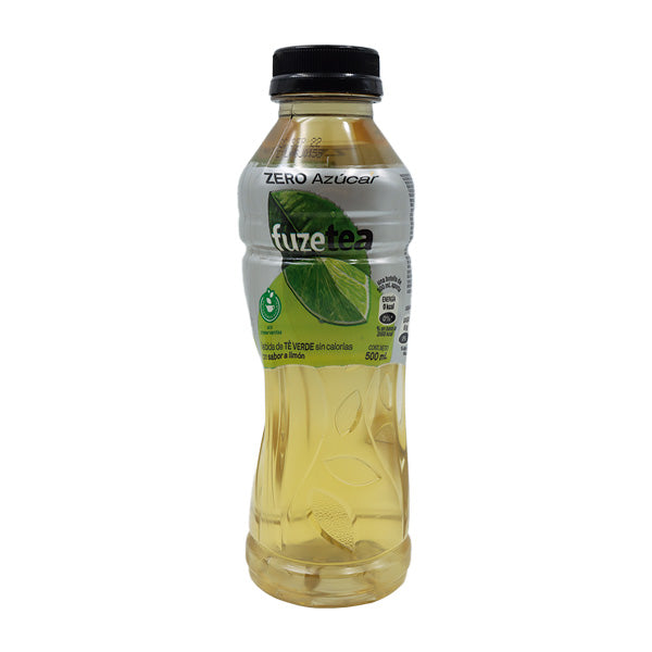 Té verde zero con sabor a limón 500ml Fuze Tea