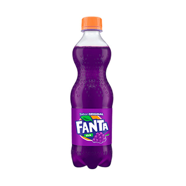 Bebida gaseosa sabor a uva Fanta 600ml