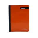 Cuaderno cosido 100 hojas color naranja Basic.