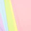 Papel color pastel 75 gramos 5 colores surtidos 100 hojas carta Basic.
