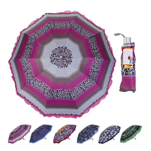 Sombrilla plegable protección UV