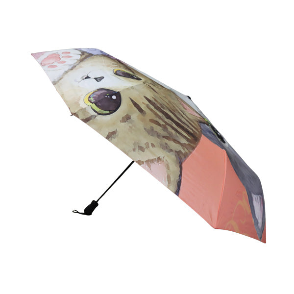 Sombrilla estampada mini golf automática