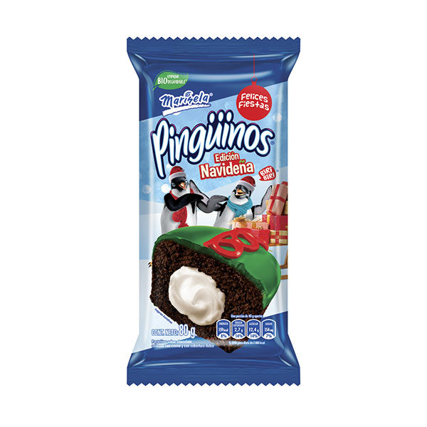 Pastel pingui chocomenta Marinela 80g