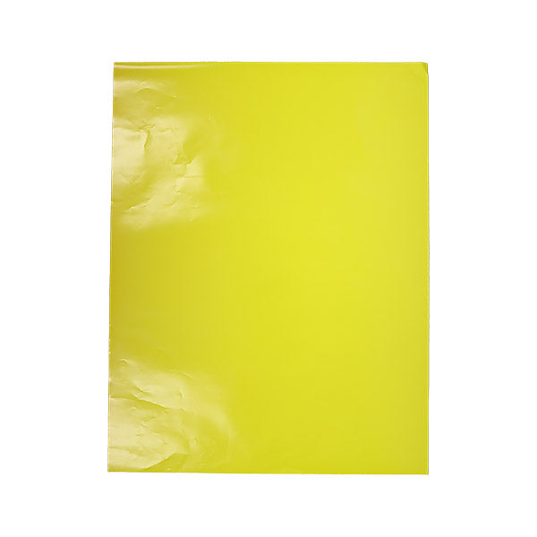 Papel satinado amarillo en pliego de 19x25", marc