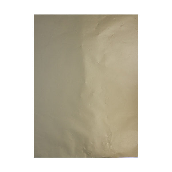 Papel satinado oro en pliego de 19x25", marca AM