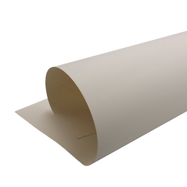 Cartulina satinada blanca en pliego de 23 x 25"