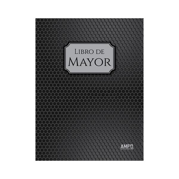 Libro legal mayor de 100 folios. Empastado y cocid