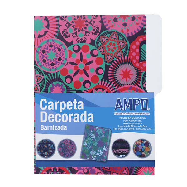 Folder decorado Honey Ampo